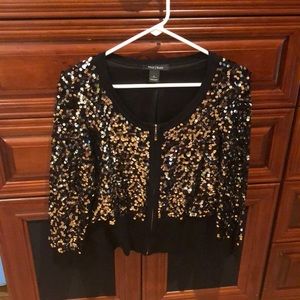 Sequin jacket